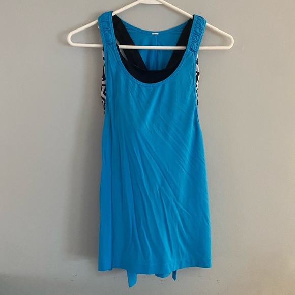 Rare Seawheeze Lululemon Stash It tank size 6 - Picture 5 of 7